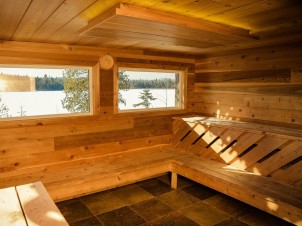 Sauna finlandais au NRJ Spa Nordique