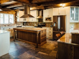 Chalet en bois Rond NRJ Spa Nordique