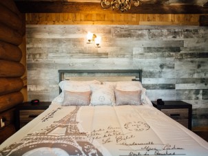 Chalet en bois Rond NRJ Spa Nordique
