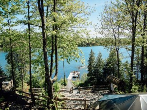 Chalet en bois Rond NRJ Spa Nordique