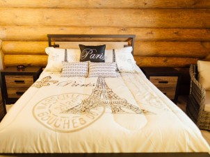 Chalet en bois Rond NRJ Spa Nordique