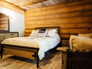 Chalet en bois Rond NRJ Spa Nordique