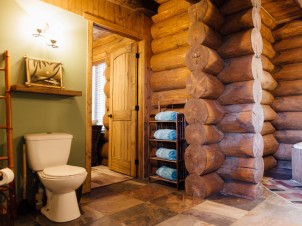 Chalet en bois Rond NRJ Spa Nordique
