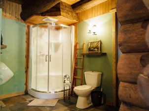 Chalet en bois Rond NRJ Spa Nordique