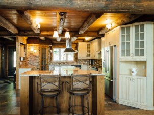 Chalet en bois Rond NRJ Spa Nordique