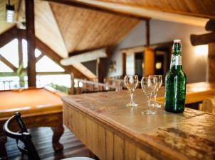 Chalet en bois Rond NRJ Spa Nordique