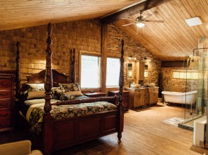 Chalet en bois Rond NRJ Spa Nordique