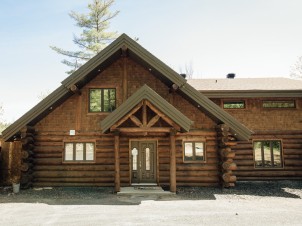 Chalet en bois Rond NRJ Spa Nordique